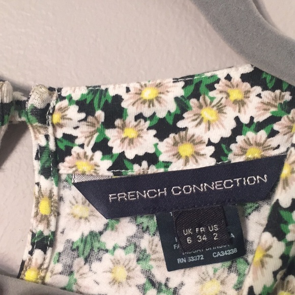 French Connection Tropicana Dress -Daisy Size 2 - Picture 5 of 6